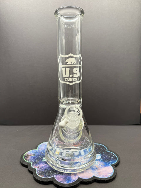 US Tubes White Mini Beaker