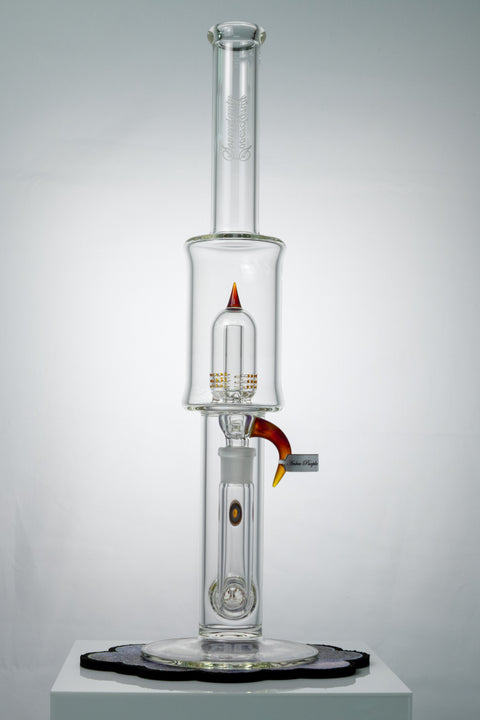 Sovereignty 75mm Grid Dome G-Line Amber Purple MA