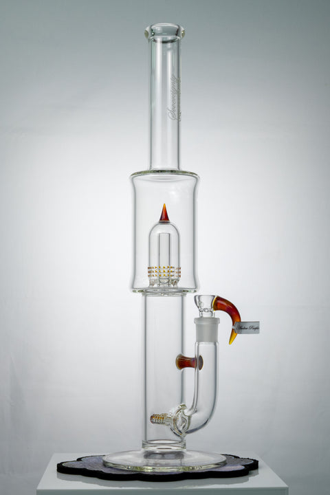 Sovereignty 75mm Grid Dome G-Line Amber Purple MA